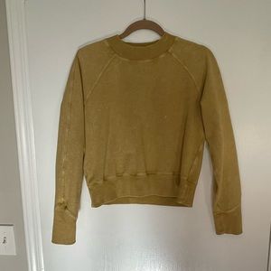 Lululemon Mustard Crewneck Size 4